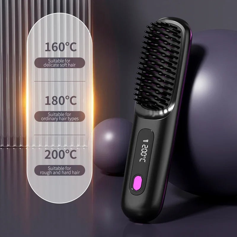 IonComb+ Hair Straightening Brush